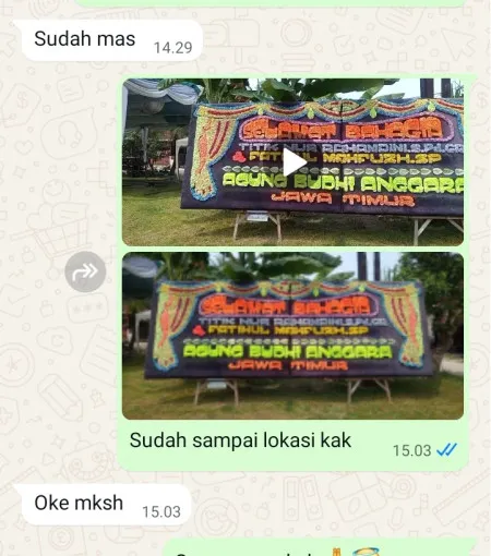 Pengiriman Papan Bunga Cipedak